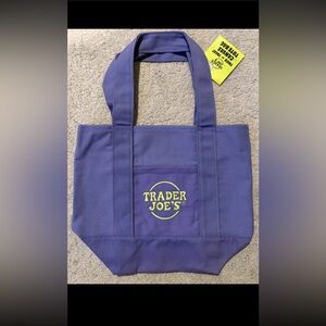 Trader Joe's Purple Tote Bag